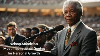 Nelson Mandela's Most Inspirational Quotes for Personal Growth Unlocking Wisdom #saying
