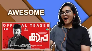 Kaapa - Official Teaser REACTION | Prithiviraj Sukumaran | Aparna Balamurali | Neha M.