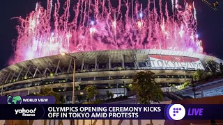 Olympics opening ceremony starts amid protests, India faces flooding and landslides