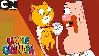Uncle Grandpa | Uncle Grandpa Saves a Cat | Cartoon Network