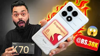 POCO F6 Pro aka Redmi K70 Pro Unboxing & First Look ⚡ Snapdragon 8 Gen 3 @ ₹38K?