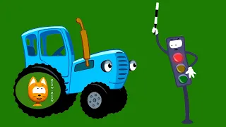Traffic Light Safety Song -  Meow Meow Kitty  -  song for kids