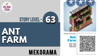 Mekorama - Story Level 63, ANT FARM, Full Walkthrough, Gameplay, Dilava Tech