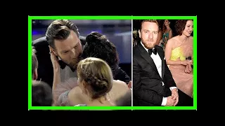 Ewan McGregor kisses lover Mary Elizabeth Winstead after winning Best Actor gong at Critics' Choice