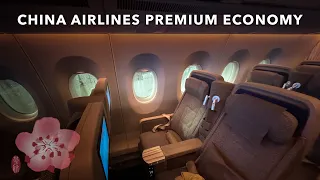 FR5 - China Airlines Trans-Pacific Premium Economy: Hard Seats, Bad Eats…