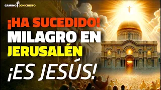 MILAGRO ocurrido en Jerusalén, ¡las fotos del asombroso signo divino! ¡Es JESÚS!