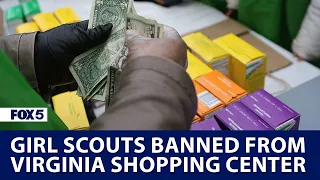 Troops banned from selling Girl Scout Cookies at Virginia shopping center