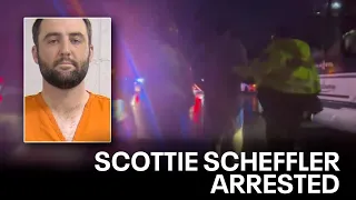 Scottie Scheffler arrested before start of PGA Championship after incident: VIDEO