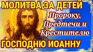 МОЛИТВА ЗА ДЕТЕЙ СЛАВНОМУ ПРОРОКУ ПРЕДТЕЧИ И КРЕСТИТЕЛЮ ГОСПОДНЮ ИОАННУ