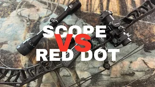 Scope VS. Red Dot, Why one works on a bow!