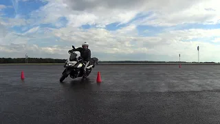 Practice makes perfect - Wet training - VStrom 650