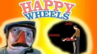 "За Трудовика епта эээ!"  Happy Wheels №3