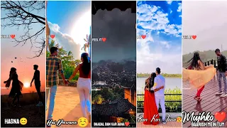 Tumhe Bolna Pasand Hai 🌧️ Baarish Mein Tum 🥰Neha Kakkar ❤️ Aesthetic Status❣️Full Screen Insta Reels