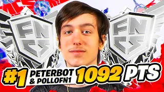 🏆1ST PLACE IN FNCS GRAND FINALS ($140,000) + (Most points in History)🏆 | Peterbot