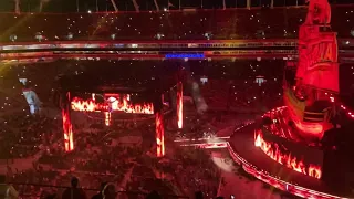 WWE Wrestlemania 37 - Damian Priest & Bad Bunny entrance