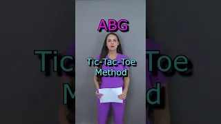 ABG Tic-Tac-Toe Super Easy: Nursing School #short