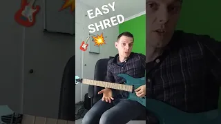 This Is An EASY But SUPER Fast SHRED Lick 🎸💥