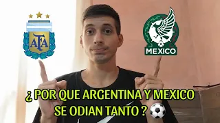 ¿ POR QUE ARGENTINA y MEXICO SE ODIAN TANTO ? 🤔🤬⚽️  🇦🇷 vs 🇲🇽 #futbol #argentina #mexico