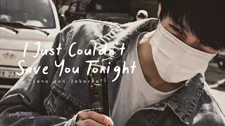 I Just Couldn't Save You Tonight — Jeno