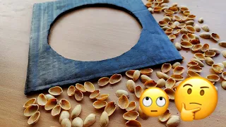 Pista shell wall hanging  || pista shell craft | Diy pista shell  #short  #shorts #ytshorts