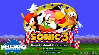 Mighty, Ray, & Amy in Sonic 3 A.I.R (SHC '23) ✪ Full Game Playthrough (1080p/60fps)