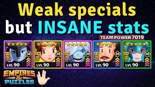 These TOONS have WEAK SPECIALS but INSANE STATS!! Is it enough?? | Empires and Puzzles