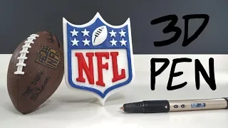 NFL - 3D pen creation