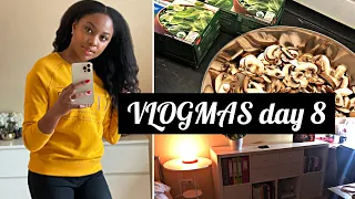 Vlogmas day 8 | Christmas Dinner Planning & Menu, Really chill day in Lockdown 3