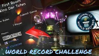 KINO DER TOTEN FIRST ROOM CHALLENGE| WORLD RECORD ATTEMPT| BLACK OPS 3 ZOMBIES NEW 2019