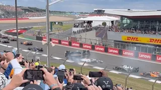 Guanyu Zhou Crash | Silverstone 2022 British Grand Prix