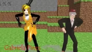 MMD Gravity Falls ( Bill cipher And Stanley Pines)- Dancing The wor