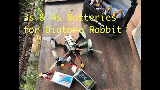 3s & 4s Batteries for Diatone Rabbit 🐇🐁
