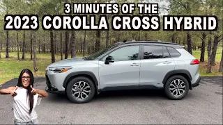 3 Minutes: 2023 Toyota Corolla Cross Hybrid AWD on Everyman Driver