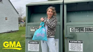 Tracking your donated clothes