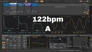 Ableton Live | Melodic Minimal Techno Wavetable | Workflow & Live Act | 050221