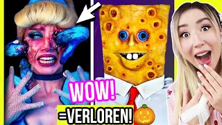 SAGE niemals WOW bei diesen heftigen Halloween MAKEUP LOOKS (3 Uhr Nachts oder 24 Stunden)