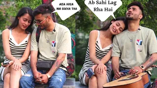 Funny Singing Prank on Cute Girl // Epic Reaction ---SAHIL KHAN 2.0