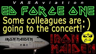 [FUNNY ATC] Iron Maiden ED FORCE ONE from YUL to Toronto!! m/