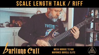Scale Length & Dropped Tuning Talk  + Riff
