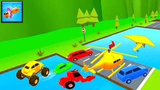 Shape shifting 🏃‍♂️🚗🚲🚦 All Levels Gameplay Walkthrough Android,ios New Update FMG8