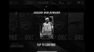 Claiming My Onyx Reward From Season 29 In NBA 2K Mobile!