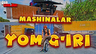 MASHINALAR YOMG'IRI | G'ALATI POYGA | GTA 5 ONLINE