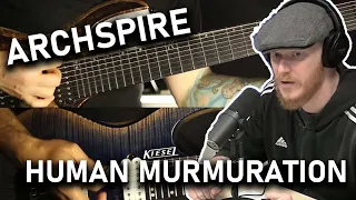 Archspire - Human Murmuration Guitar Playthrough (REACTION!!) | OFFICE BLOKES REACT!!