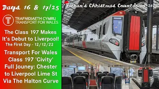 (16/17) The TFW Class 197 Liverpool Debut! Full Journey: Chester - Liverpool Lime Street