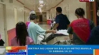 NTG: Biktima ng ligaw na bala sa Metro Manila, 'di bababa sa 20