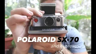 Polaroid SX-70 and Espresso