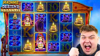 HITTING SOOO MANY CATS On MADAME DESTINY!! (BONUS BUYS)