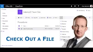 Check Out SharePoint Library Files