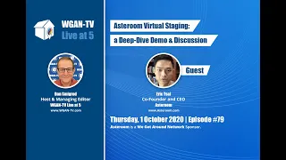 79-WGAN-TV | Asteroom Virtual Staging with Asteroom co-Founder/CEO Eric Tsai | #Matterport