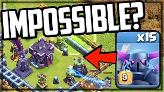 The Most P.E.K.K.A EVER in a Clash of Clans Attack!